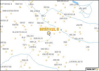 map of Aranküla