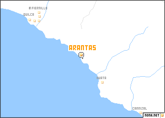 map of Arantas