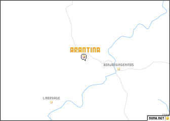 map of Arantina