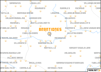 map of Arantiones