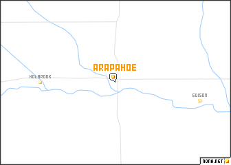 map of Arapahoe