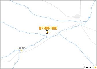 map of Arapahoe