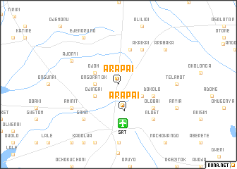 map of Arapai