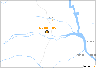 map of Arapicos