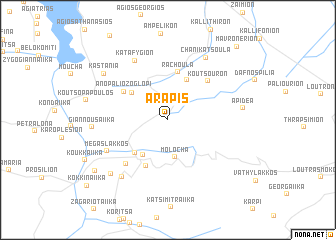 map of Arápis