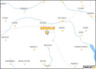 map of Arapkir