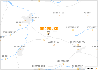 map of Arapovka