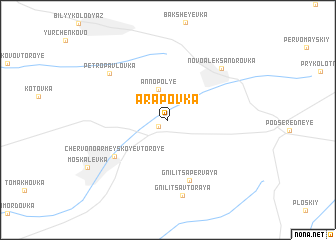 map of Arapovka