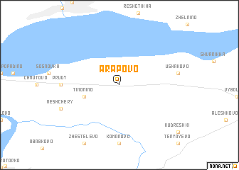 map of Arapovo