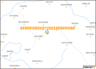 map of Arappınar Köyü see Arappınar