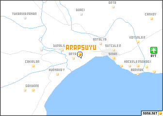 map of Arapsuyu