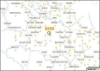 map of Arap
