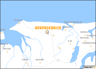 map of Arara deBaixo