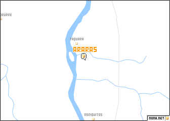 map of Araras