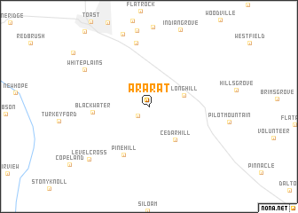 map of Ararat