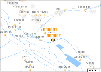 map of Ararat