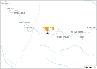 map of Arara