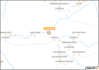 map of Arara