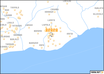 map of Arara
