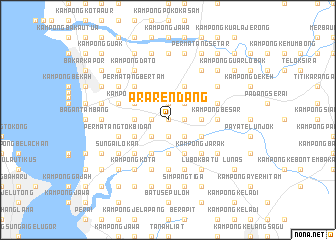 map of Ara Rendang