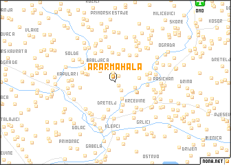 map of Arar Mahala