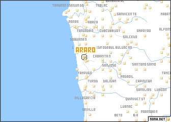 map of Ar-aro