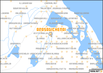 map of Arasadichenai