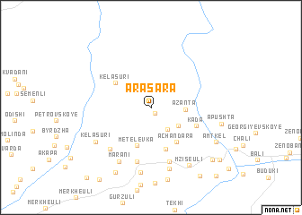 map of Arasara
