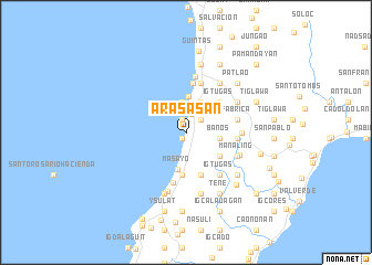 map of Arasasan