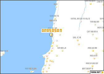 map of Aras-asan