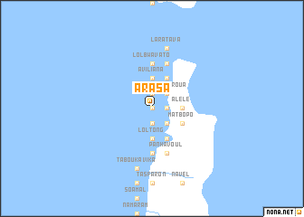 map of Arasa