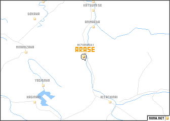map of Arase
