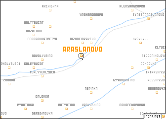 map of Araslanovo