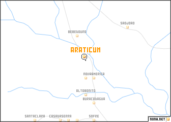 map of Araticum