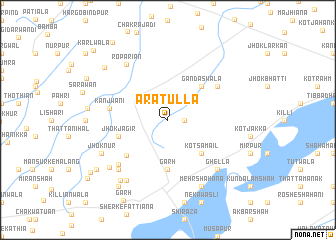 map of Ara Tulla