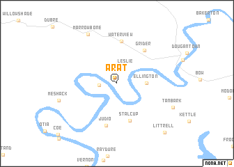 map of Arat