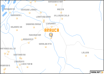 map of Arauca