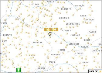 map of Arauca