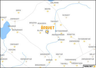 map of Aravet