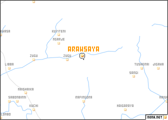 map of Arawsaya