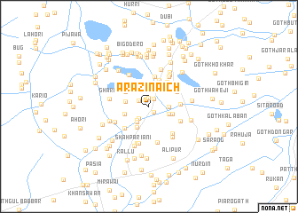 map of Arazi Nāich
