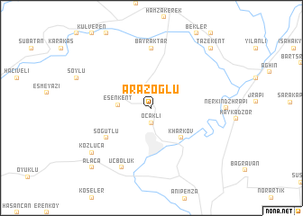 map of Arazoğlu