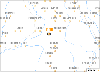 map of Ara