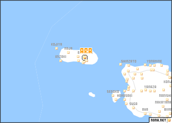 map of Ara