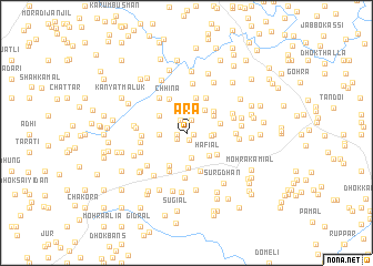 map of Ara