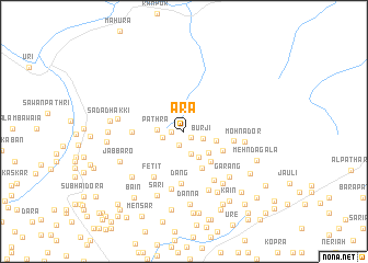 map of Ara