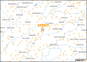 map of Arbain