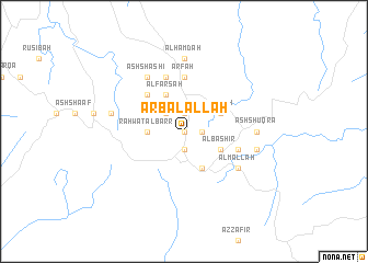 map of Arbal Allāh