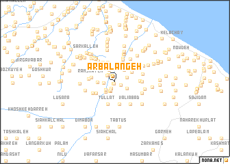 map of Arbā Langeh