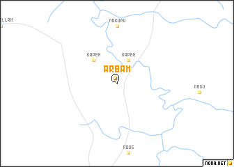 map of Arbam